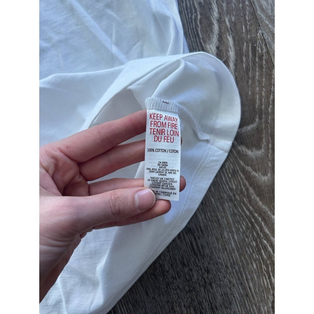 Hatley White Puff Sleeve Top Quiet Luxury Coastal Preppy Parisian Minimalist - Picture 7 of 9